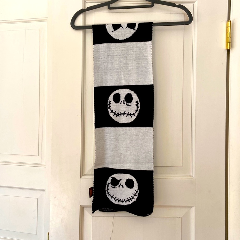 Nightmare Before Christmas Jack Skellington Scarf